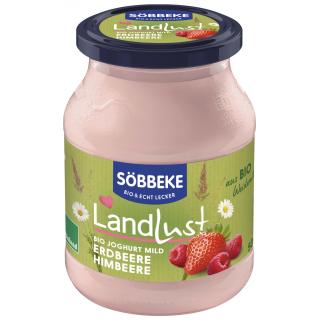 Joghurt Pur Bio Erdbeere Himbeere 3,8%  500g