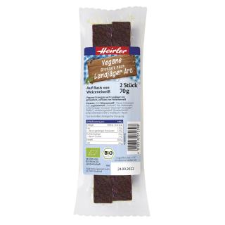 vegane Brotzeit Landjäger Art  70g