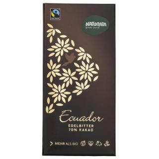 Edelbitter Schokolade Ecuador 70%  100g