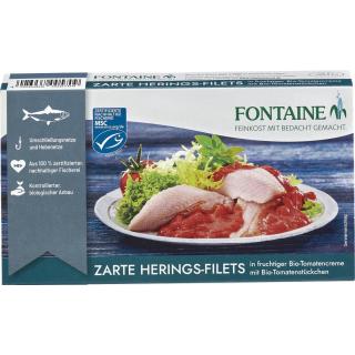Zarte Heringsfilets in Tomaten Creme  200g