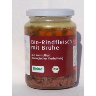 Rindfleisch mit Brühe  320g