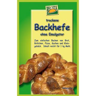 Backhefe ohne Emulgator  20g