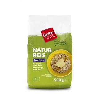 GREEN Naturreis, Rundkorn  500g