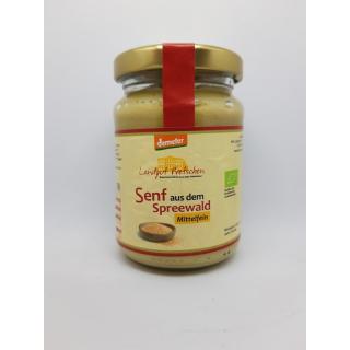 Senf aus dem Spreewald, mittelfein  158ml