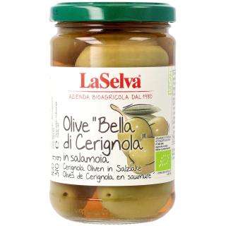 Grüne große Oliven in Salzlake  310g ATG 160g