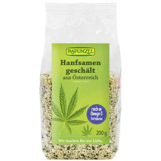Hanfsamen geschält