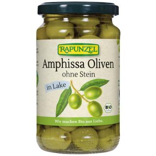 Oliven Amphissa grün, ohne Stein in Lake