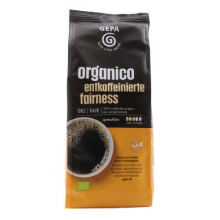 Café Orgánico, entkoffeiniert, gemahlen  250g