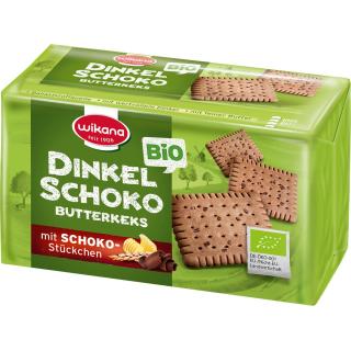 Dinkel Butterkeks mit Schokoladenstücken  200g