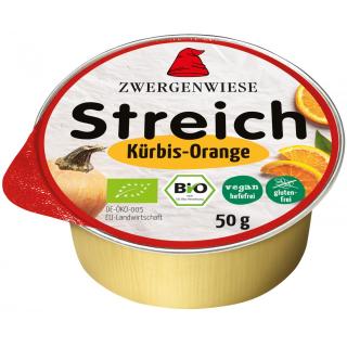 Kürbis Orange Streich