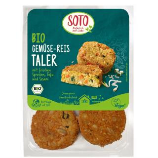 Gemüse-Reis-Taler, vegan 8St.  250g