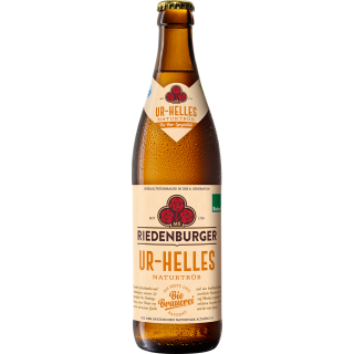 Riedenburger Ur Helles, naturtrüb  0,5Ltr