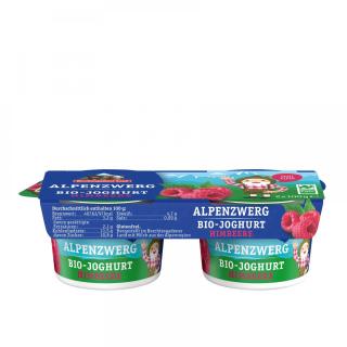 Alpenzwerg Himbeere Vanille 3,9%  2x100g