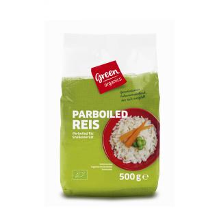 GREEN Parboiled Reis  500g