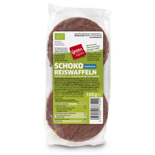 GREEN Schoko Reiswaffeln  100g