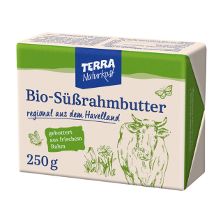 TERRA Süßrahm Butter  250g