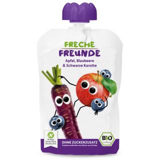 Quetschie Blaubeere Schwarze Karotte  100g