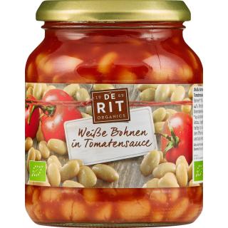 Weiße Bohnen in Tomatensoße  340g